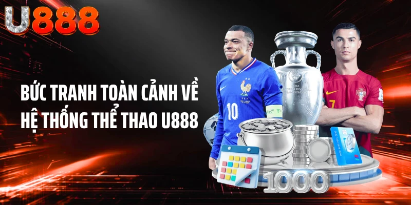 Bức tranh toàn cảnh về hệ thống thể thao U888