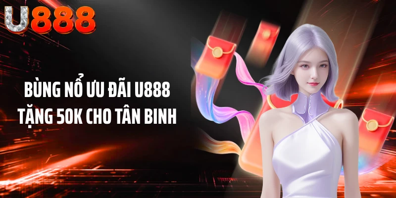 Bùng nổ ưu đãi U888 tặng 50K cho tân binh