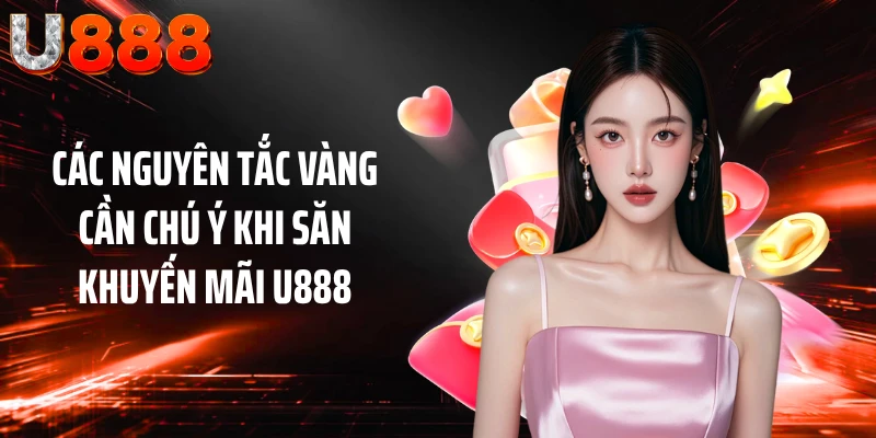 Các nguyên tắc vàng cần chú ý khi săn khuyến mãi U888