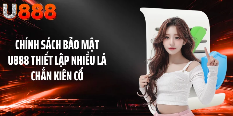Chính sách bảo mật U888 thiết lập nhiều lá chắn kiên cố