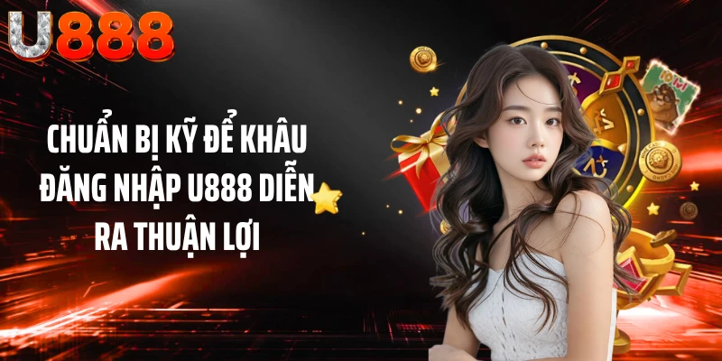 Chuẩn bị kỹ để khâu đăng nhập U888 diễn ra thuận lợi