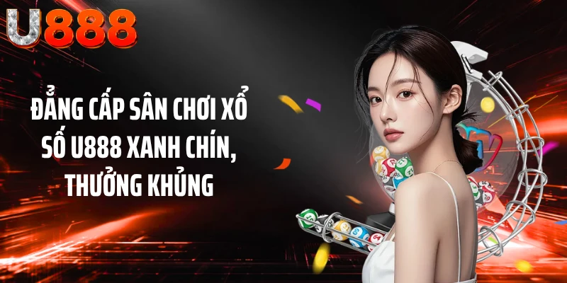 Đẳng cấp sân chơi xổ số U888 xanh chín, thưởng khủng