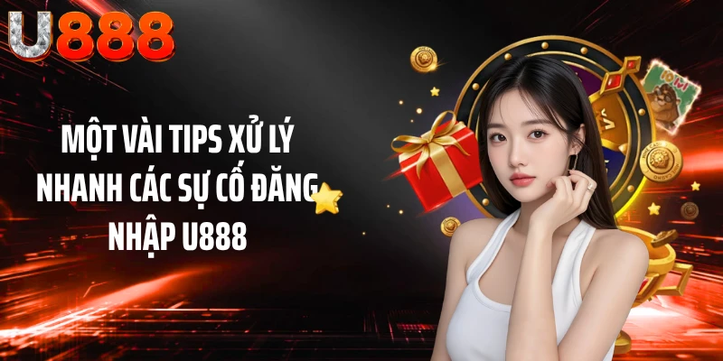 Một vài tips xử lý nhanh các sự cố đăng nhập U888