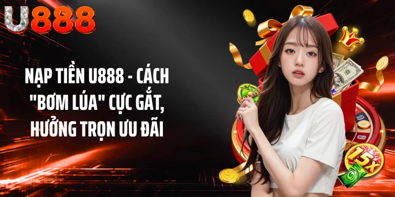 Nạp Tiền U888 - Cách "Bơm Lúa" Cực Gắt, Hưởng Trọn Ưu Đãi