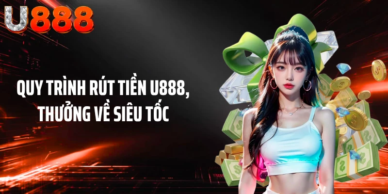 Quy trình rút tiền U888, thưởng về siêu tốc