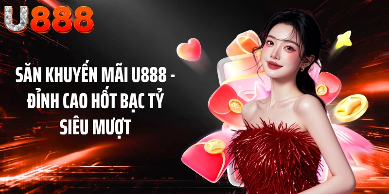 Săn Khuyến Mãi U888 - Đỉnh Cao Hốt Bạc Tỷ Siêu Mượt