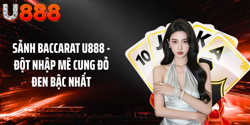 Sảnh Baccarat U888 - Đột Nhập Mê Cung Đỏ Đen Bậc Nhất