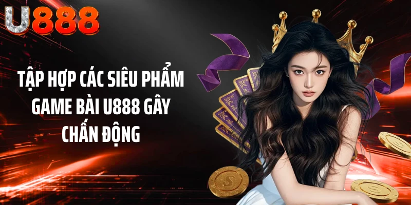 Tập hợp các siêu phẩm game bài U888 gây chấn động