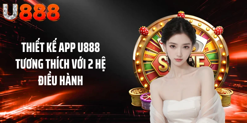 Thiết kế app U888 tương thích với 2 hệ điều hành
